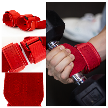 Straps Lifting Totally Red
