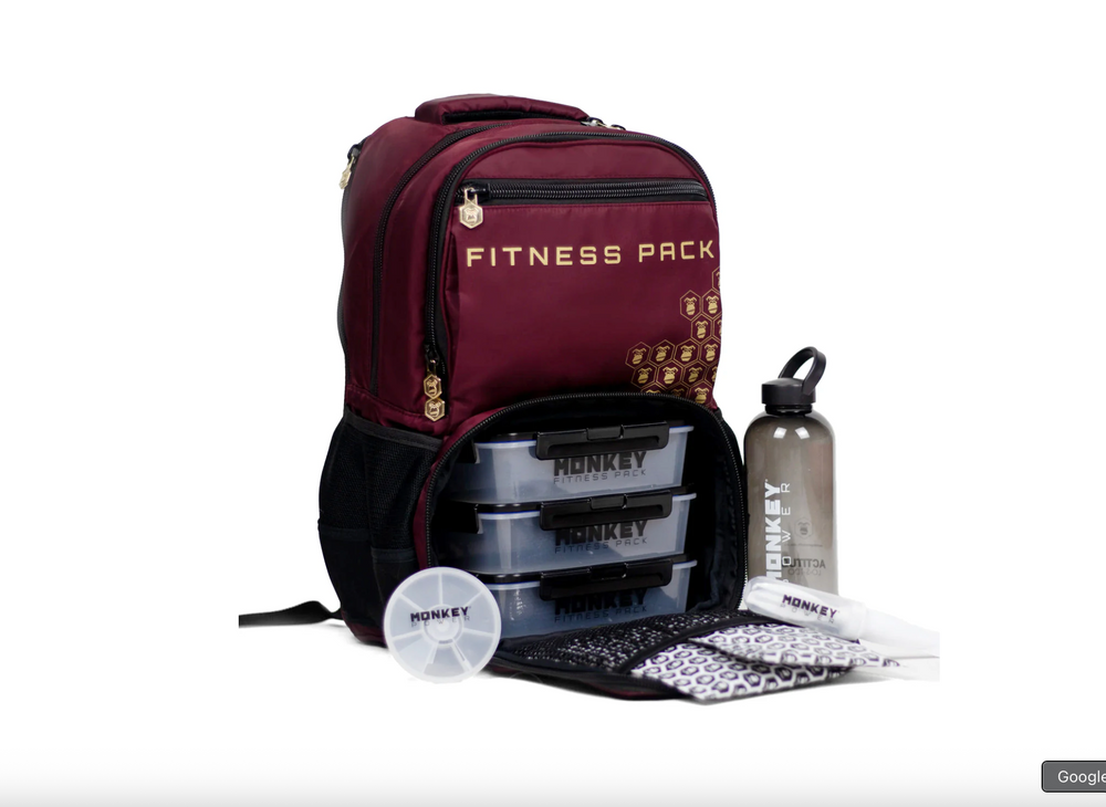 Fitness Pack Black Gold Backpack