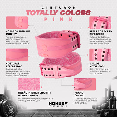 Cinturón NY Power Totally Pink